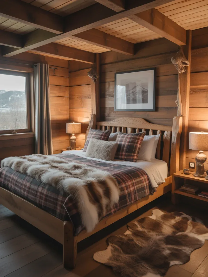 9. Rustic Cabin Warmth 9. Rustic Cabin Warmth