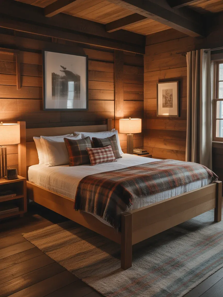 10. Rustic Cabin-Inspired Nook 10. Rustic Cabin-Inspired Nook