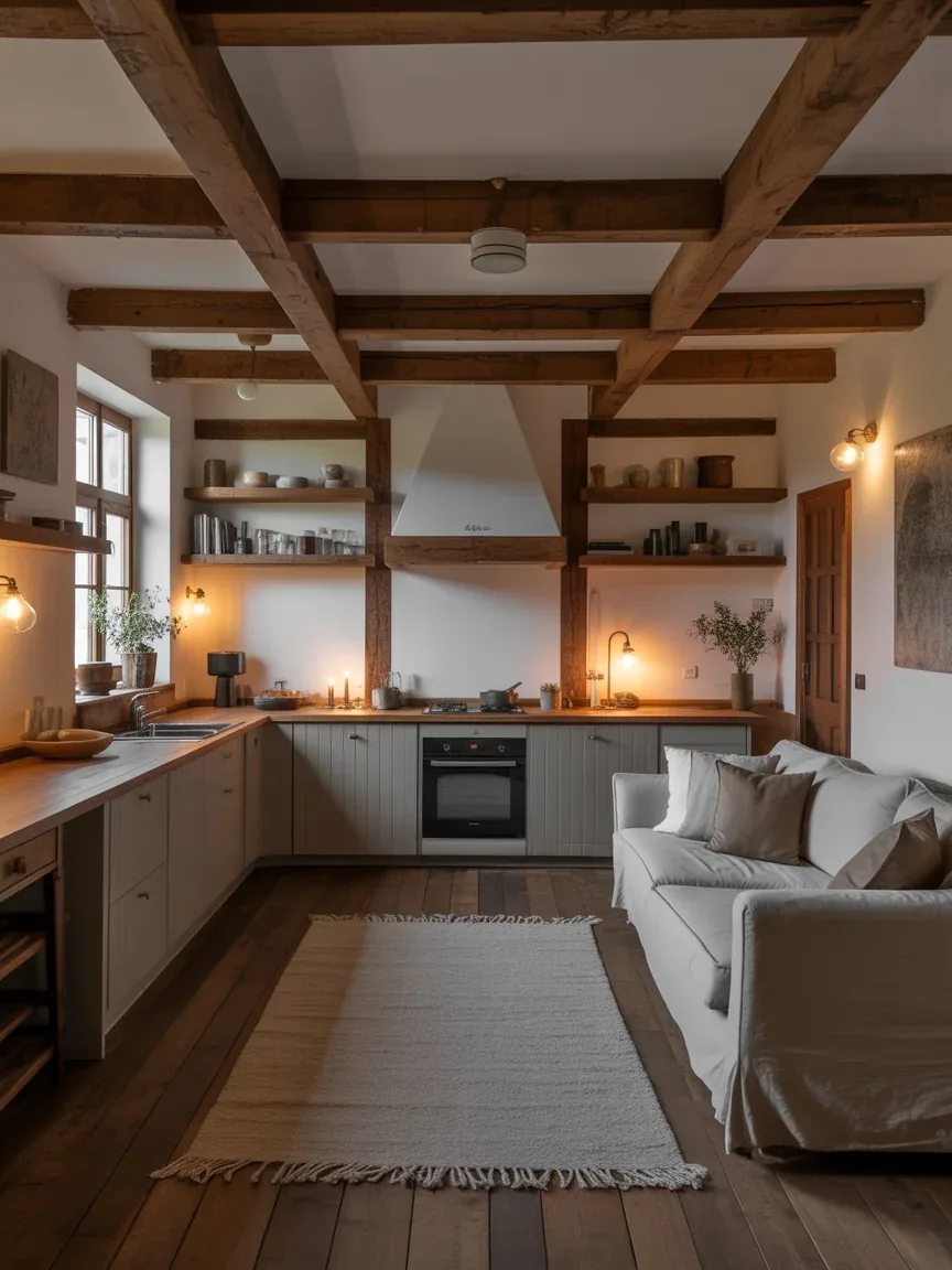 21 Small Open Plan Kitchen Living Room Layout Ideas That Work ...