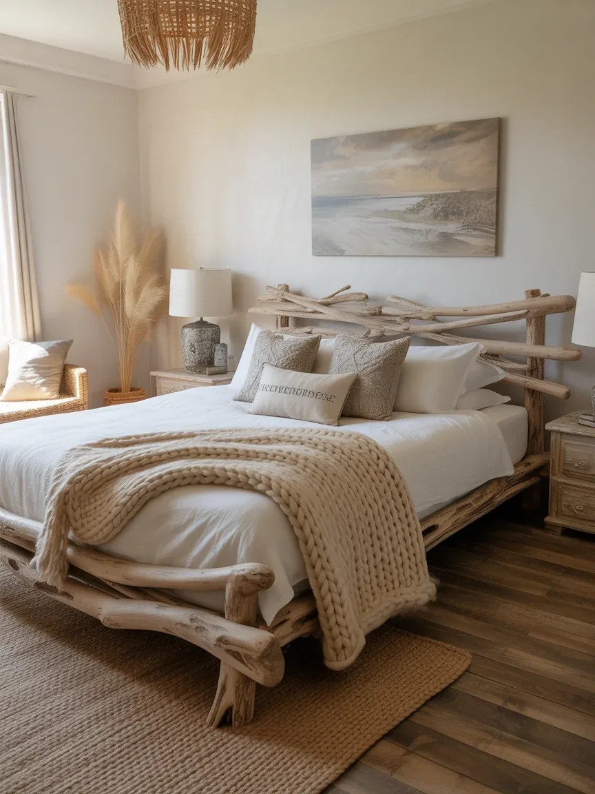 4. Rustic Driftwood Retreat 4. Rustic Driftwood Retreat
