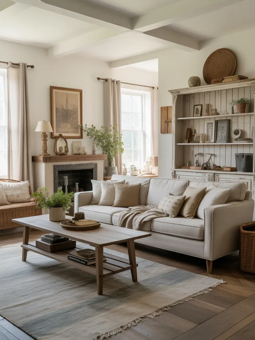 13. Rustic Farmhouse Comfort Zone 13. Rustic Farmhouse Comfort Zone