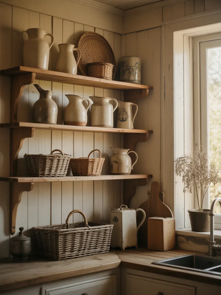 3. Rustic Farmhouse With Collected Charm 3. Rustic Farmhouse With Collected Charm