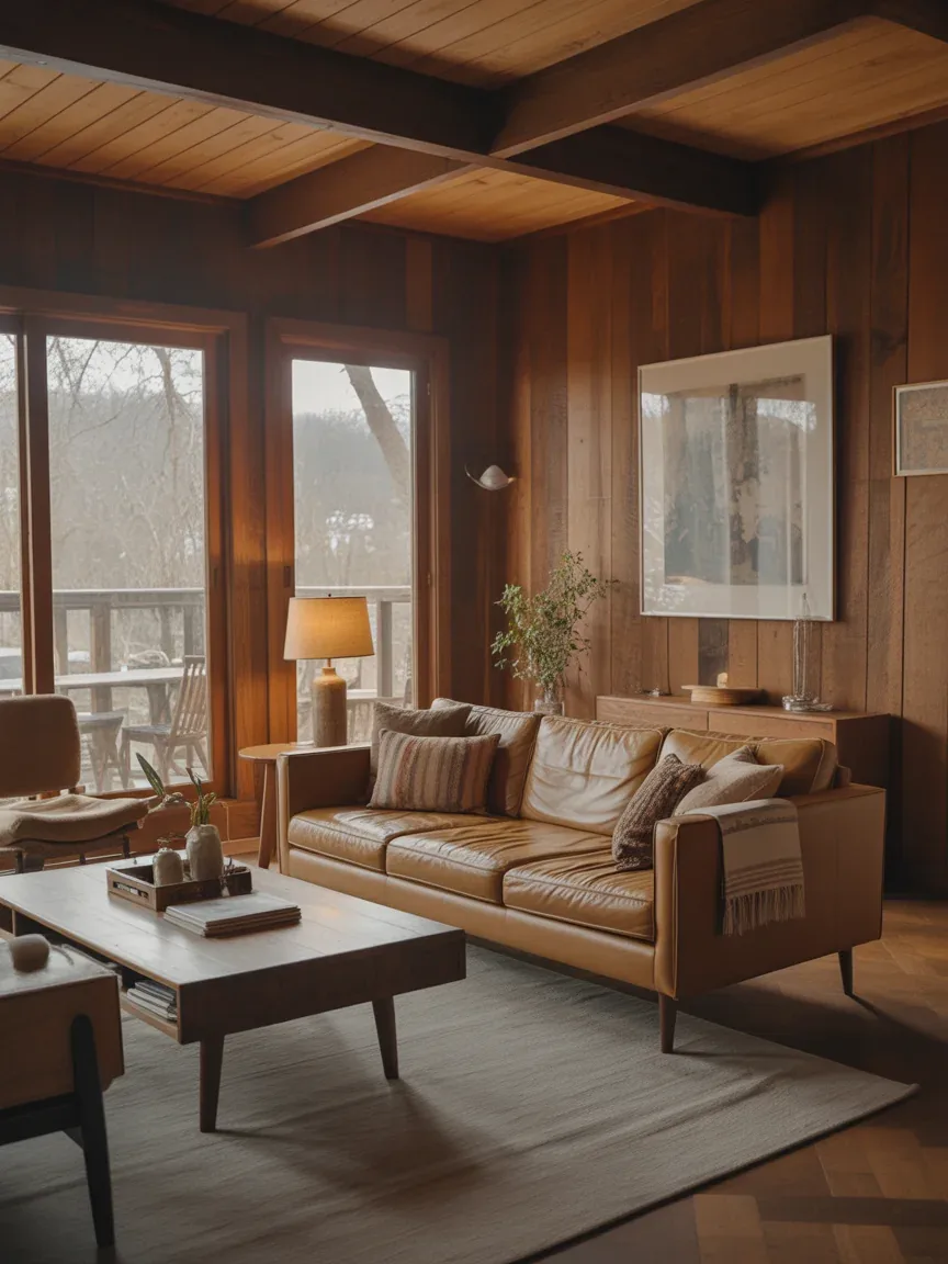 21. Rustic Mid-Century Hybrid 21. Rustic Mid-Century Hybrid