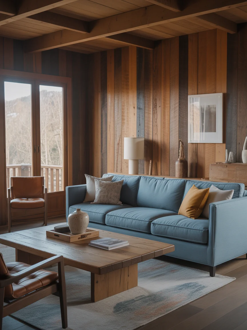 7. Rustic Modern With Warm Woods