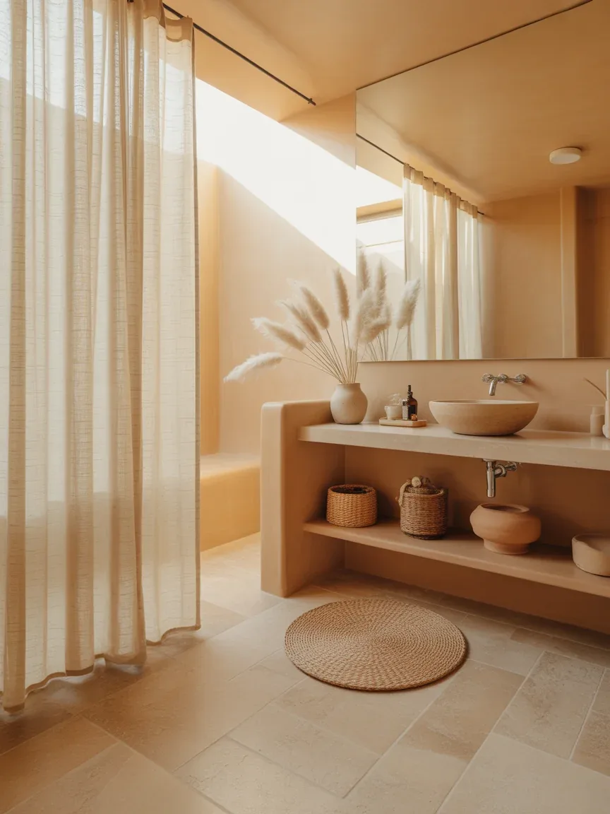 14. Sand Beige Desert Spa Bathroom 14. Sand Beige Desert Spa Bathroom