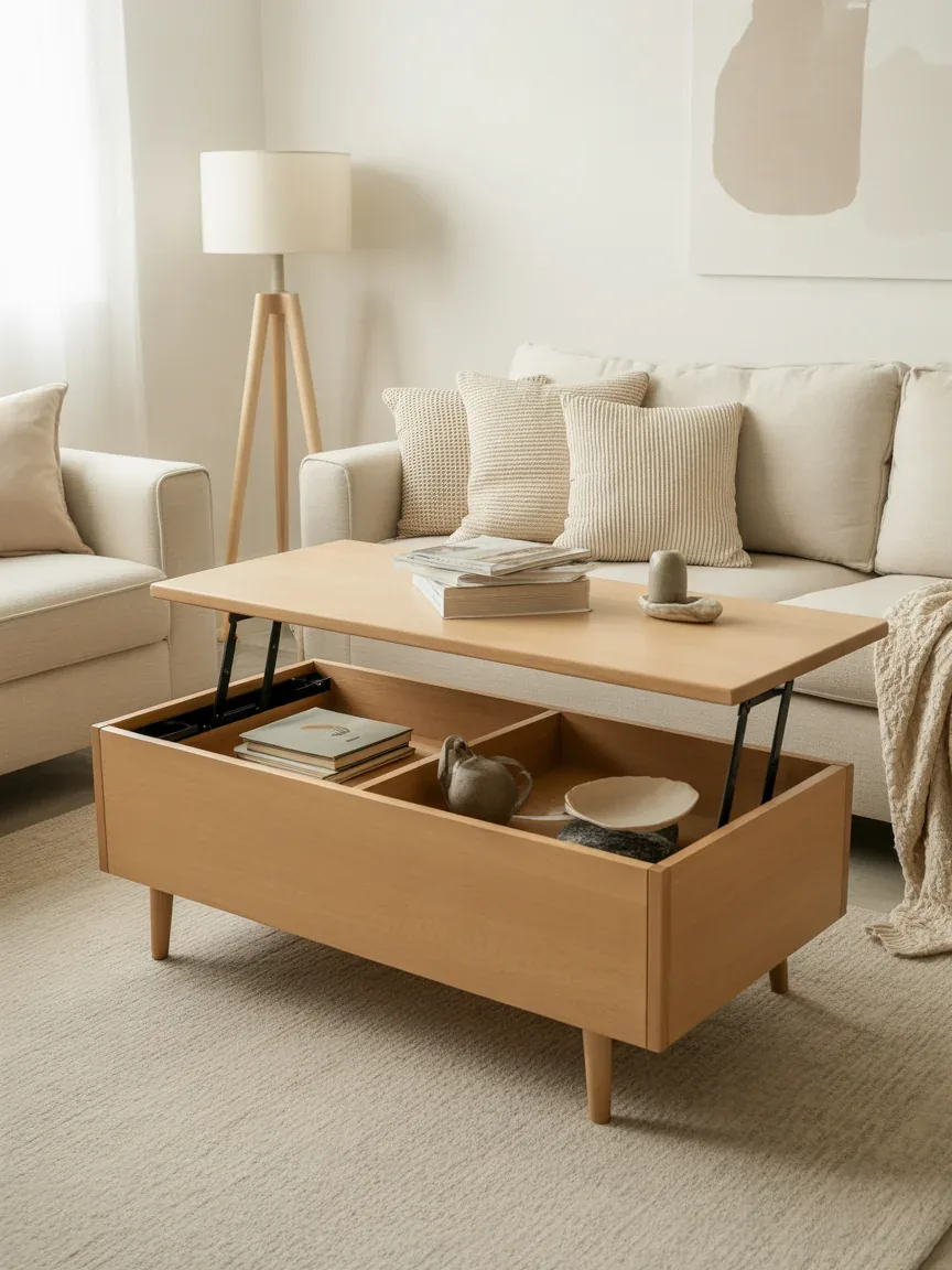3. Scandinavian Calm With Multi-Functional Furniture 3. Scandinavian Calm With Multi-Functional Furniture
