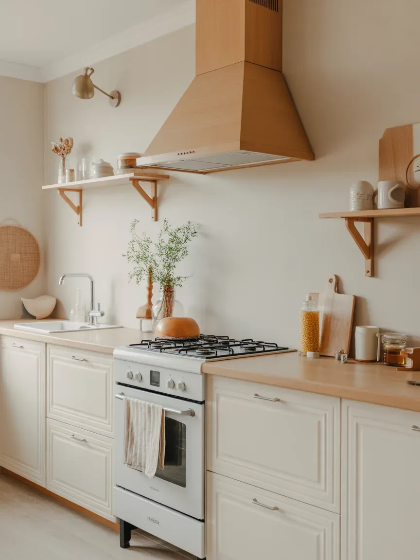 8. Scandinavian Light Wood Hood 8. Scandinavian Light Wood Hood