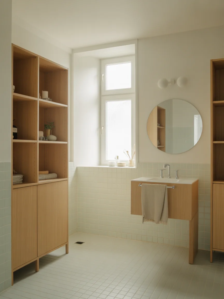 4. Scandinavian Simplicity With Light Woods