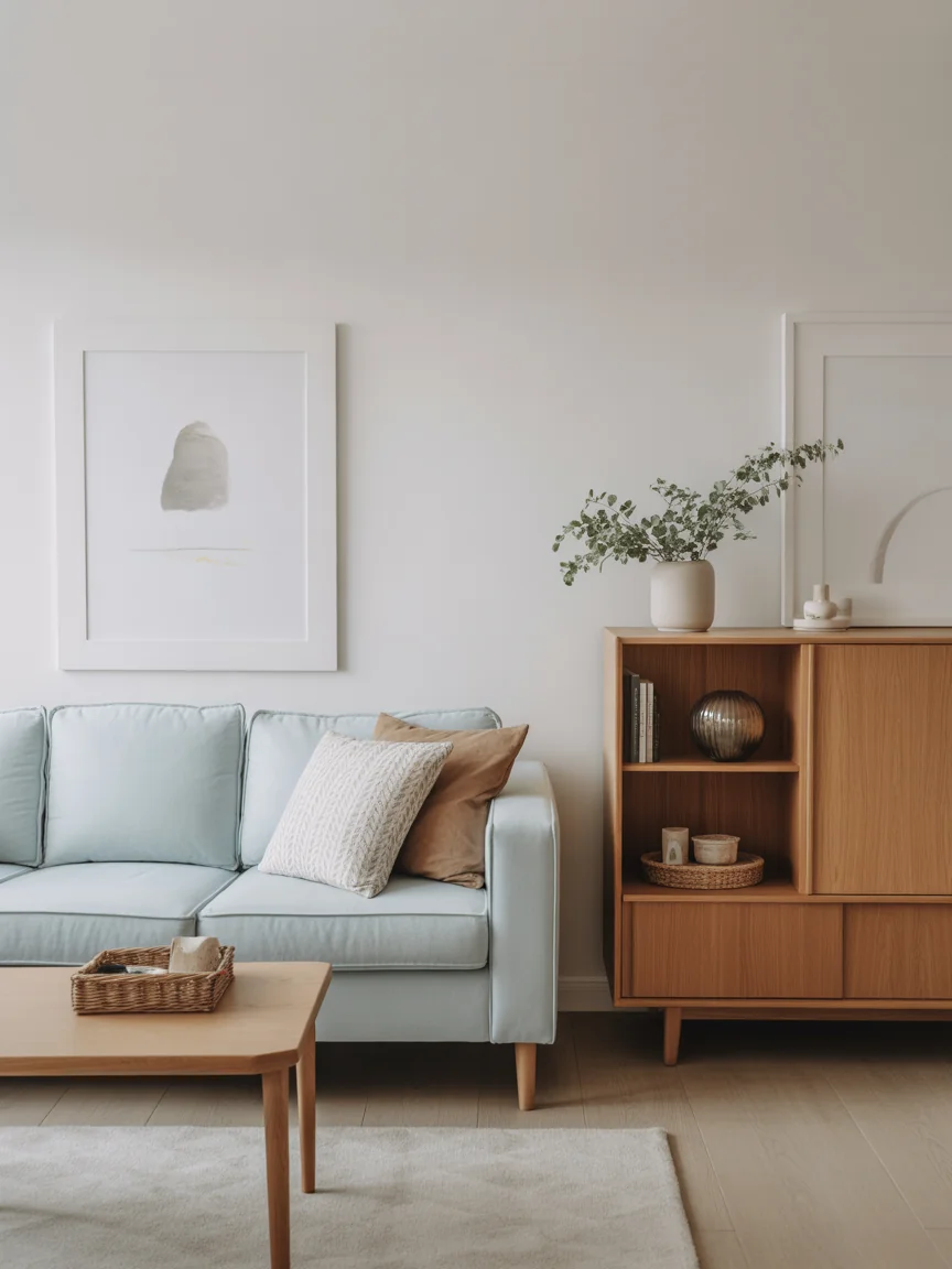 3. Scandinavian Simplicity With Pale Woods