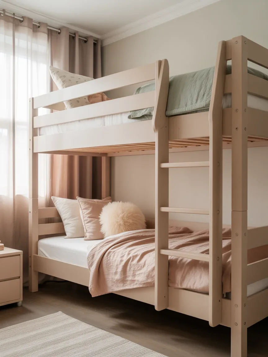 4. Scandinavian Soft-Tone Bunks 4. Scandinavian Soft-Tone Bunks