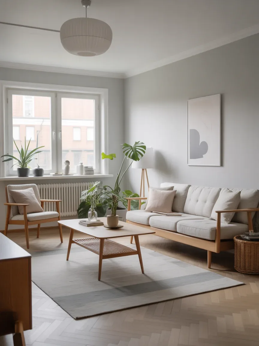 5. Scandinavian-Meets-Mid-Century Blend 5. Scandinavian-Meets-Mid-Century Blend