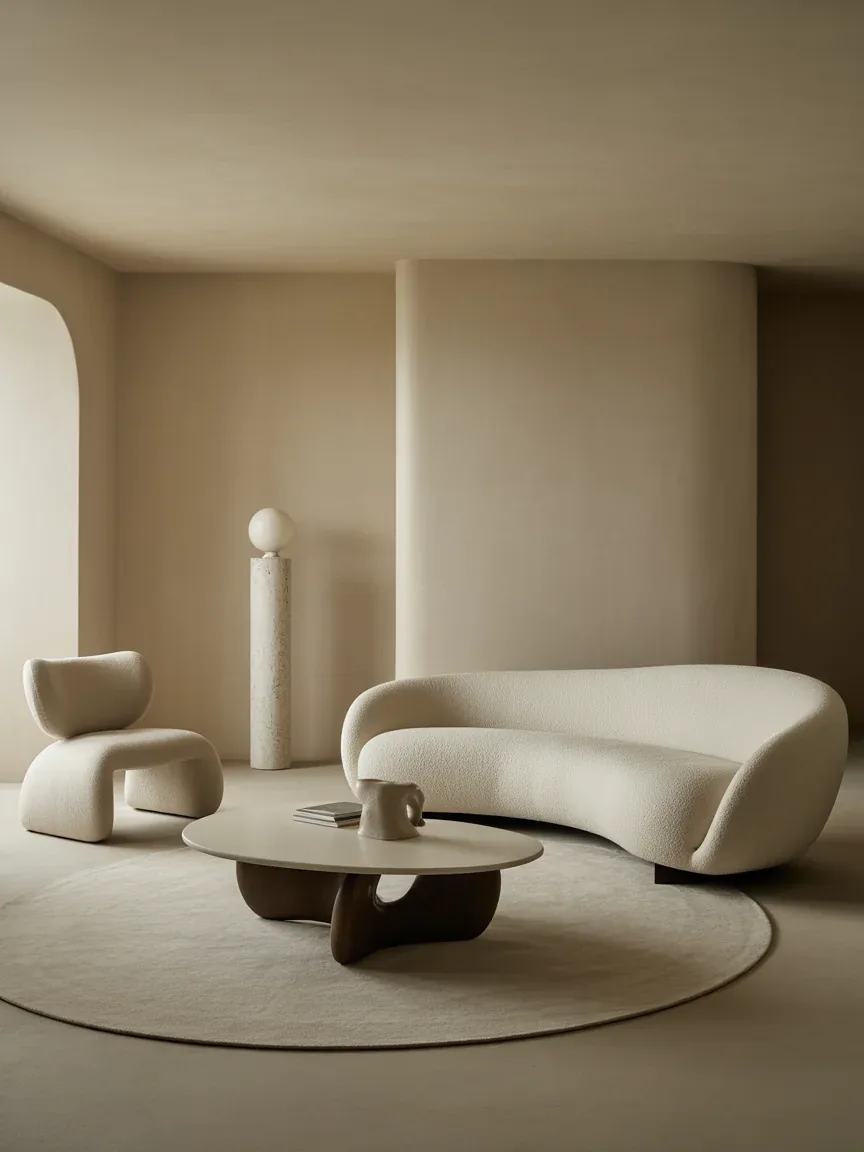 21. Sculptural Furniture Showcase Living Room 21. Sculptural Furniture Showcase Living Room