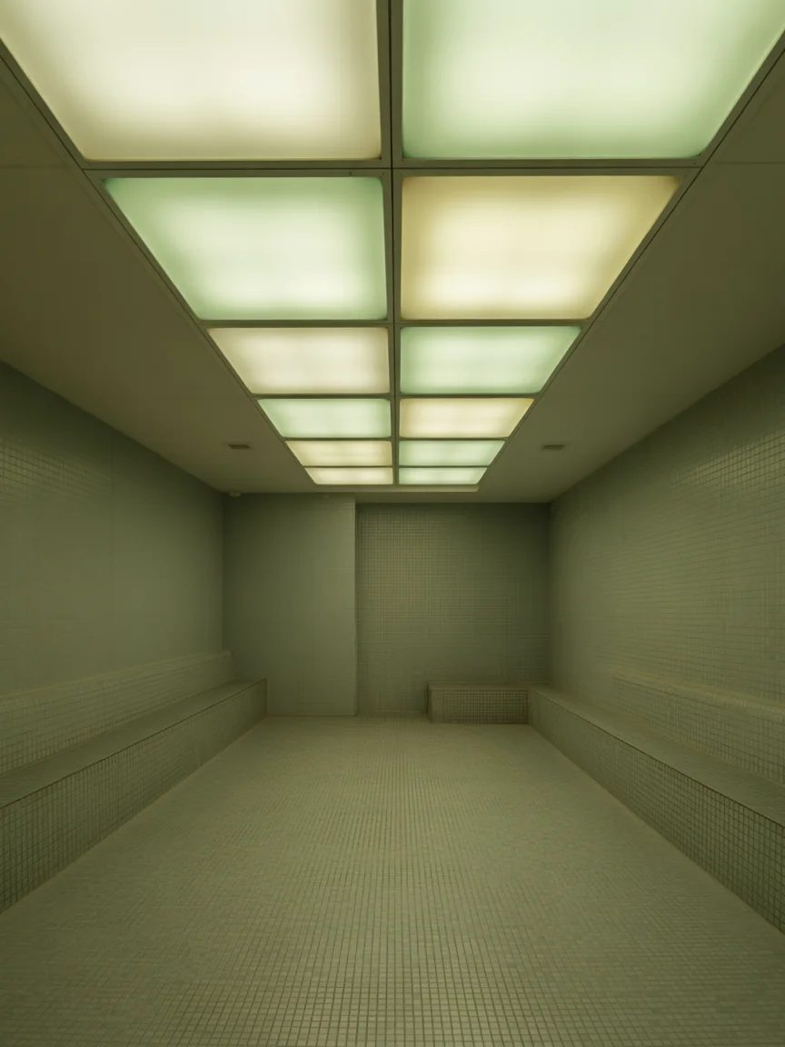 22. Skylight Illusion With Lighting Panels