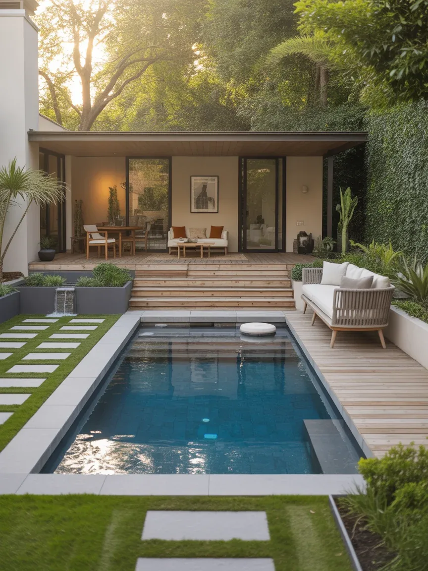 Small Backyard? These Pool Design Ideas Maximize Every Inch Beautifully and Look Stunning