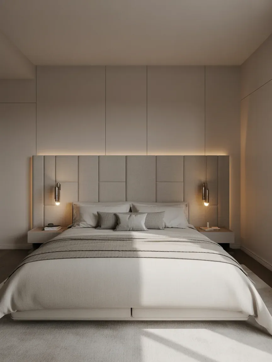 4. Soft Backlit Headboard Sanctuary 4. Soft Backlit Headboard Sanctuary