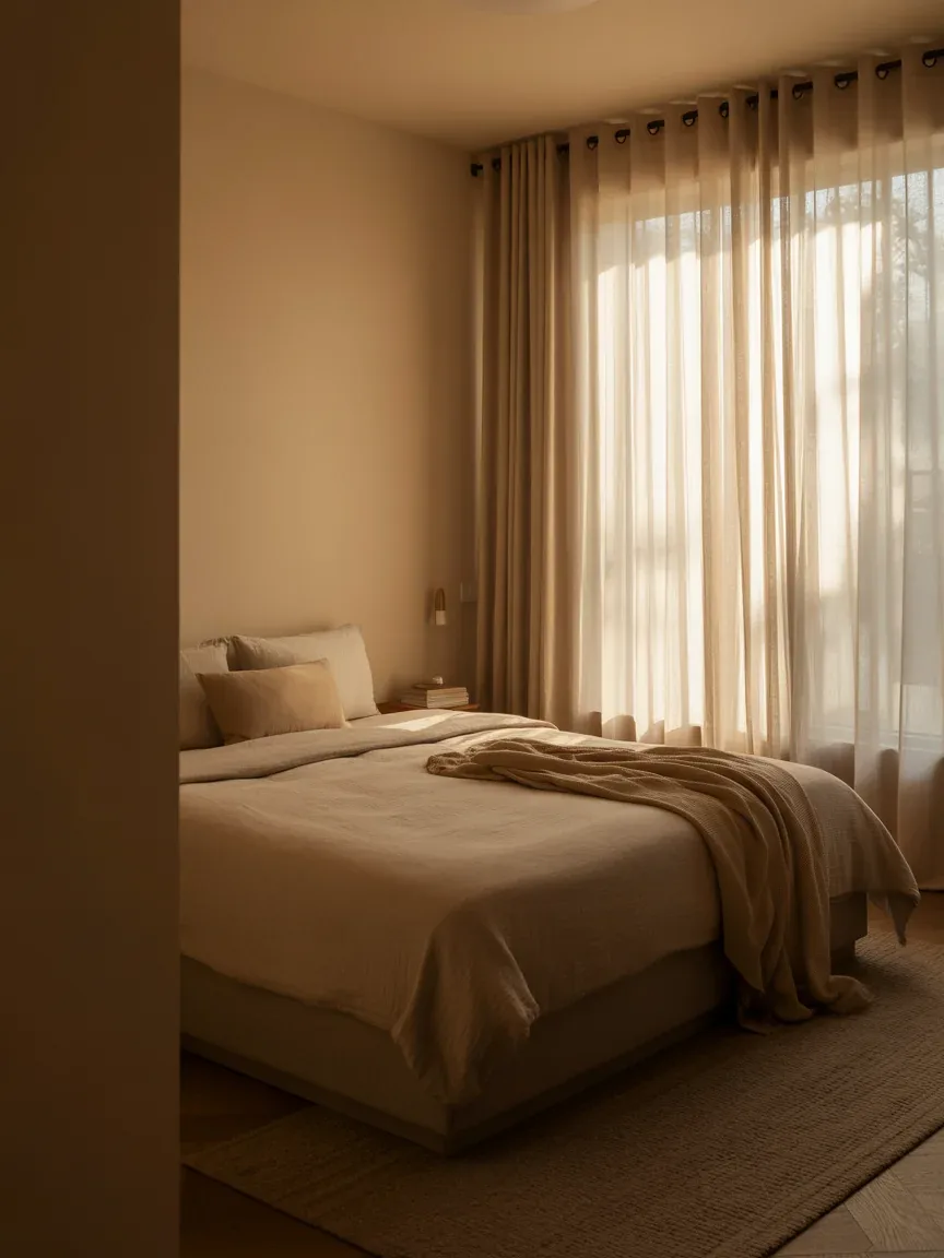 1. Soft Minimalist Haven With Warm Neutrals 1. Soft Minimalist Haven With Warm Neutrals