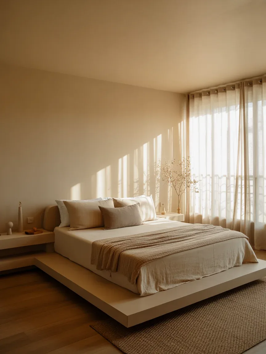 1. Soft Minimalist Retreat With Warm Neutrals 1. Soft Minimalist Retreat With Warm Neutrals