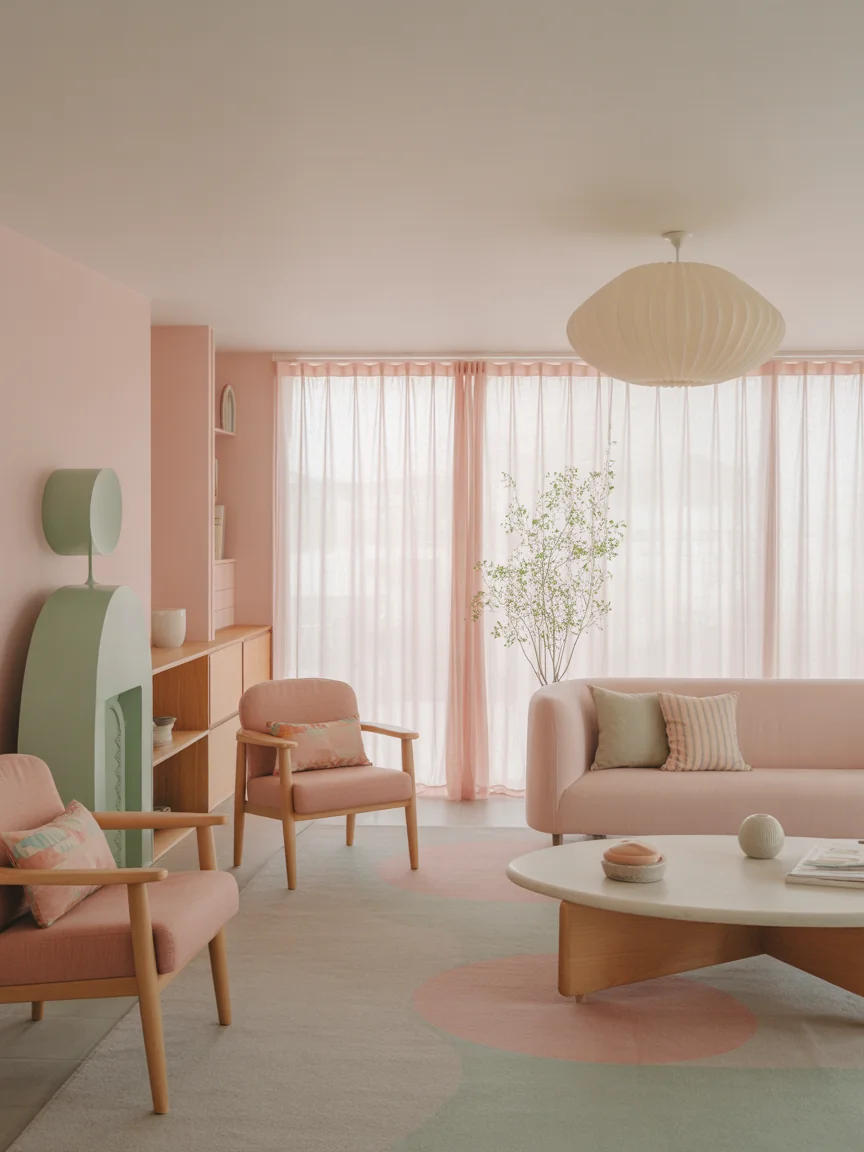 10. Soft Pastel Retro Dream