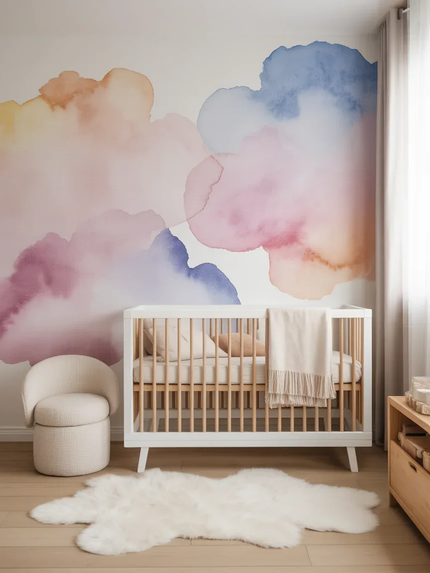 3. Soft Watercolor Nursery Dream 3. Soft Watercolor Nursery Dream