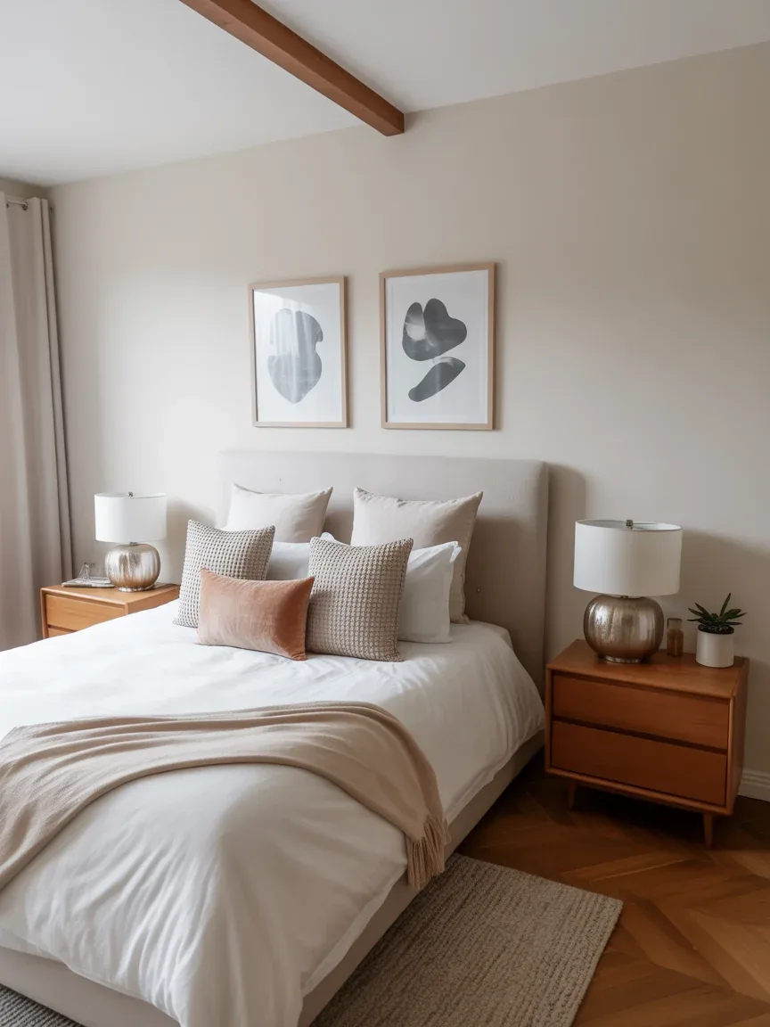 12. Split Nightstand Setup For Personal Space 12. Split Nightstand Setup For Personal Space