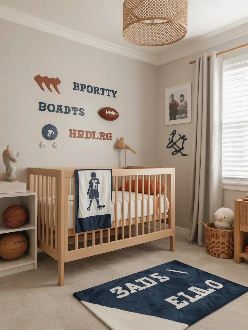 18. Sports-Inspired Starter Room 18. Sports-Inspired Starter Room
