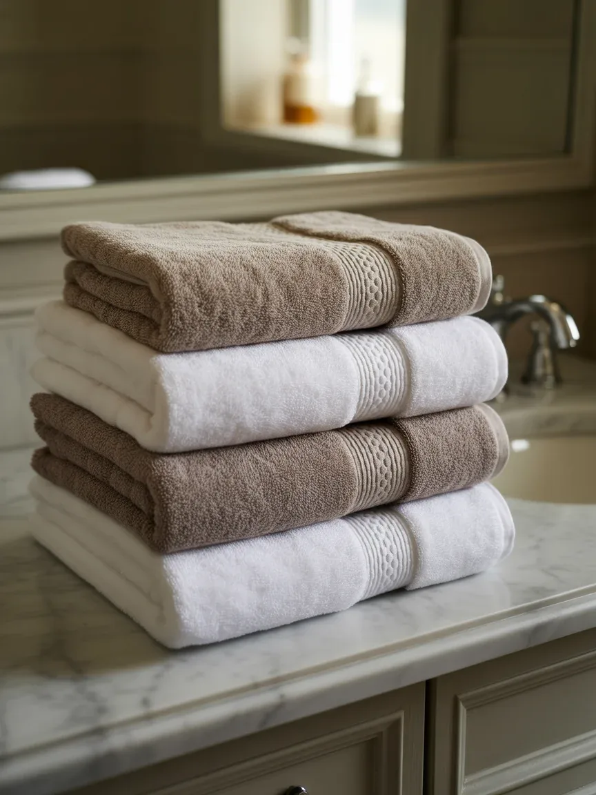 Start With Better-Looking Towels Start With Better-Looking Towels