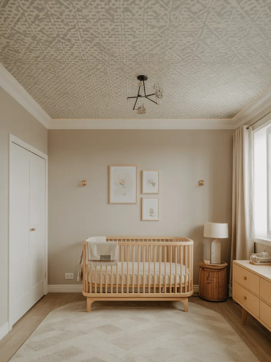 23. Statement Ceiling Nursery Design 23. Statement Ceiling Nursery Design