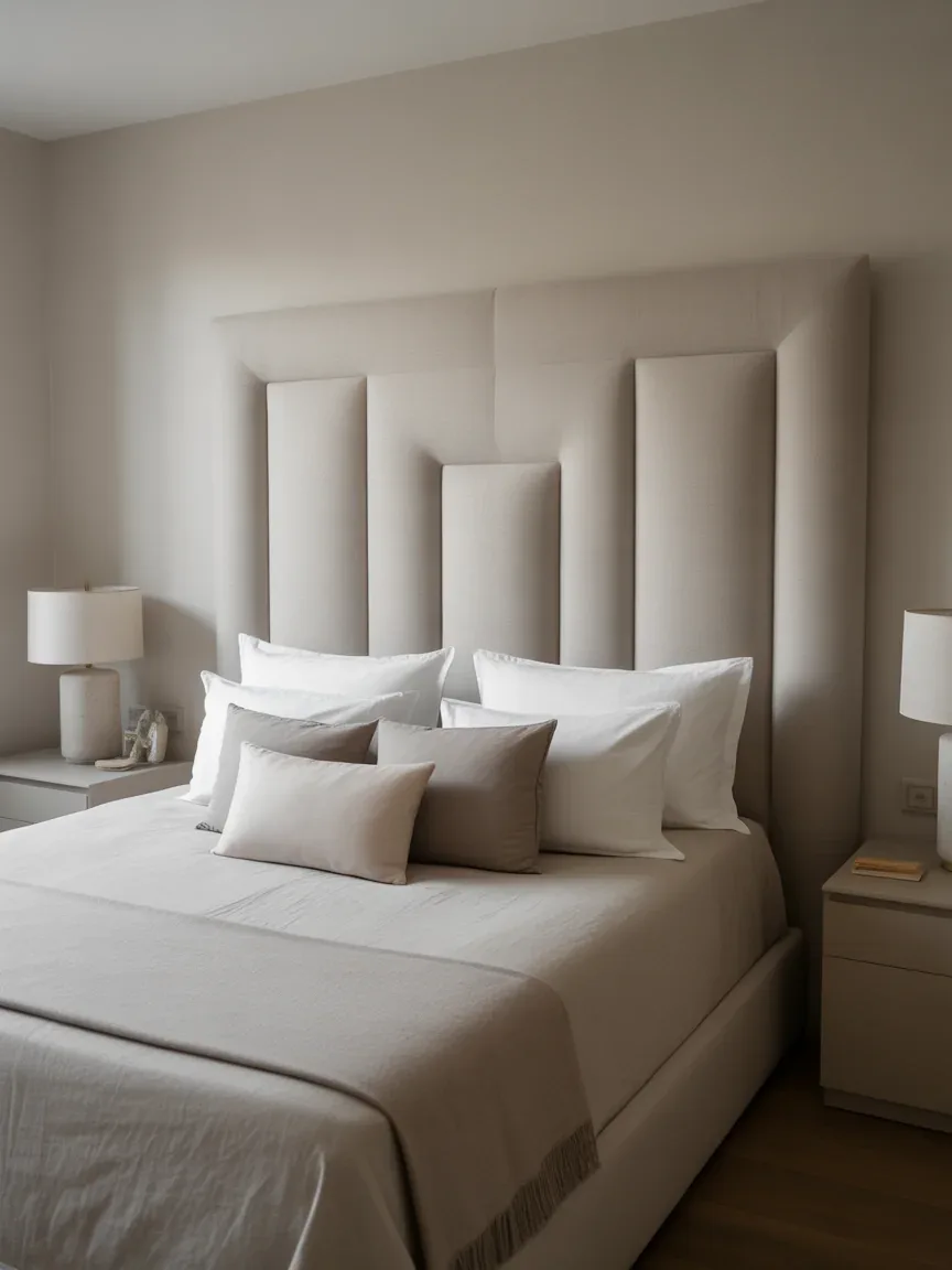 13. Statement Headboard Focus Room 13. Statement Headboard Focus Room