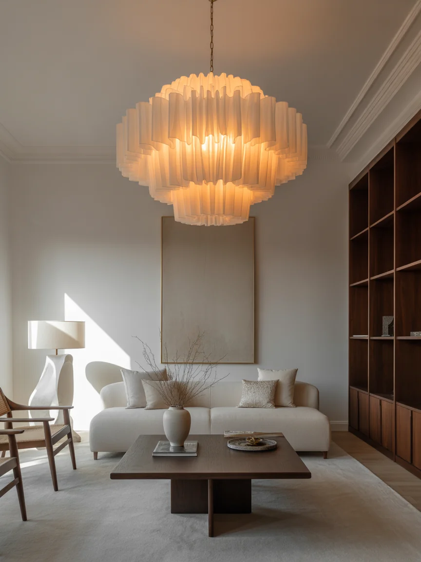 20. Statement Lighting as a Focal Point