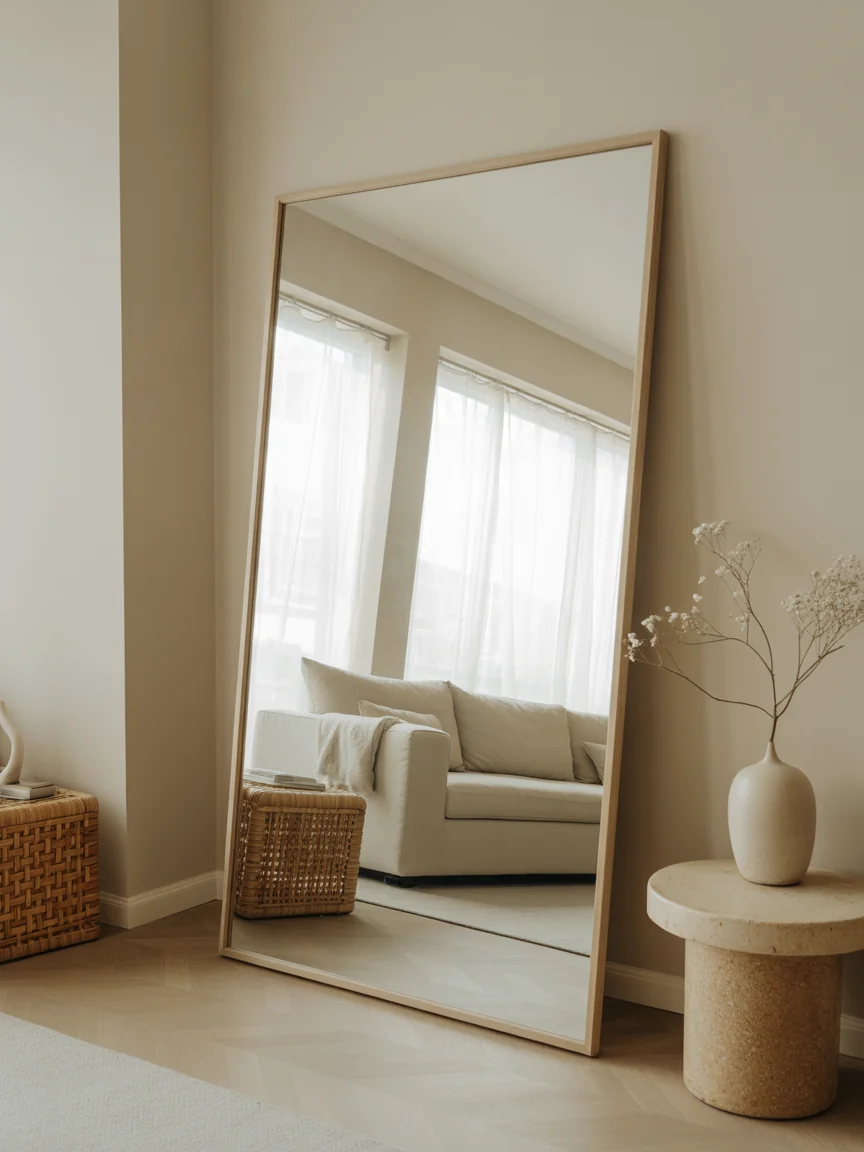 12. Statement Mirror Corner