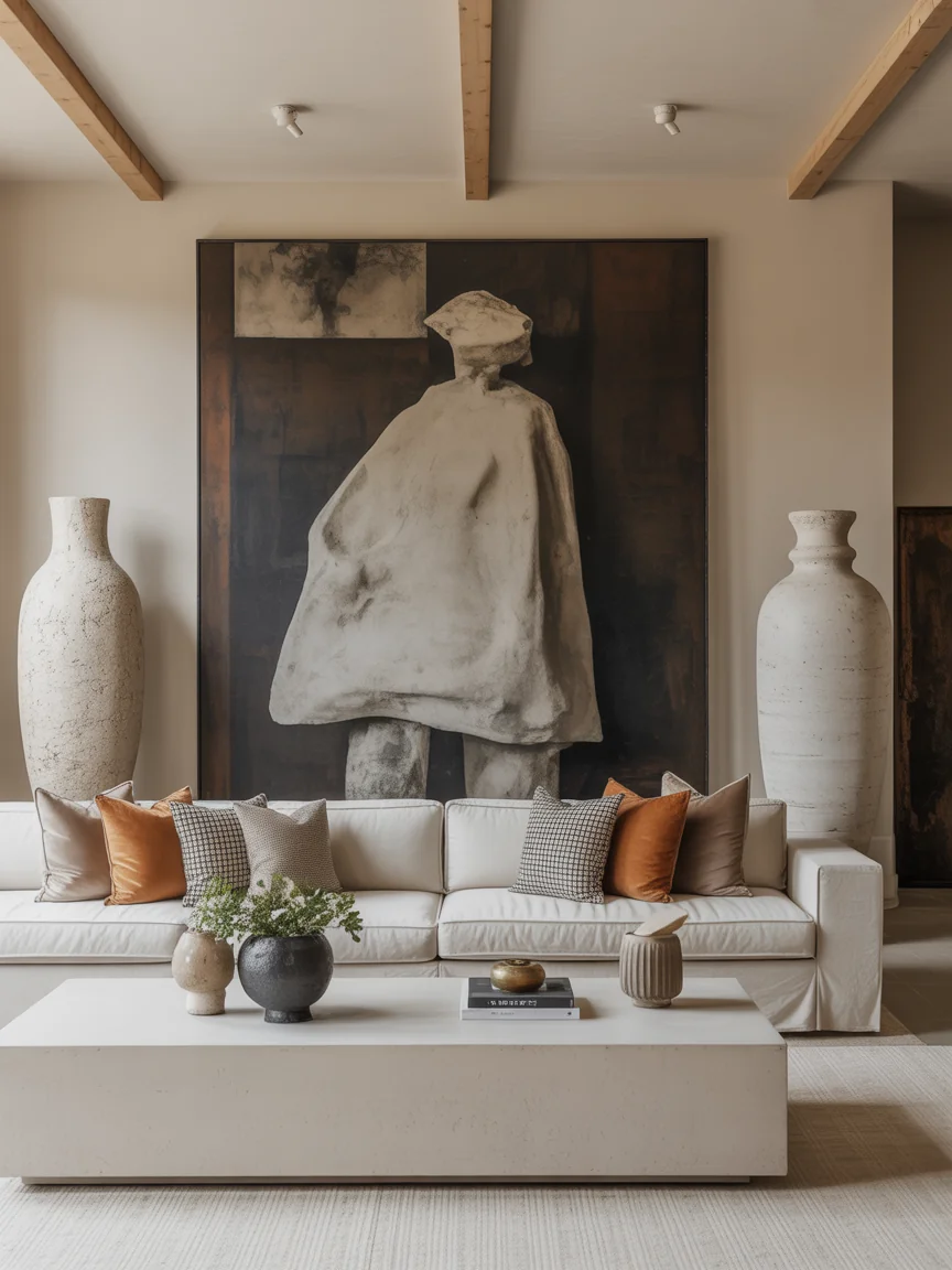 23. Statement Oversized Decor Pieces