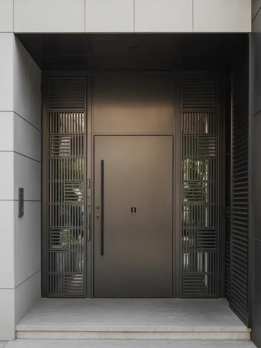 7. Steel Security Door With Style 7. Steel Security Door With Style