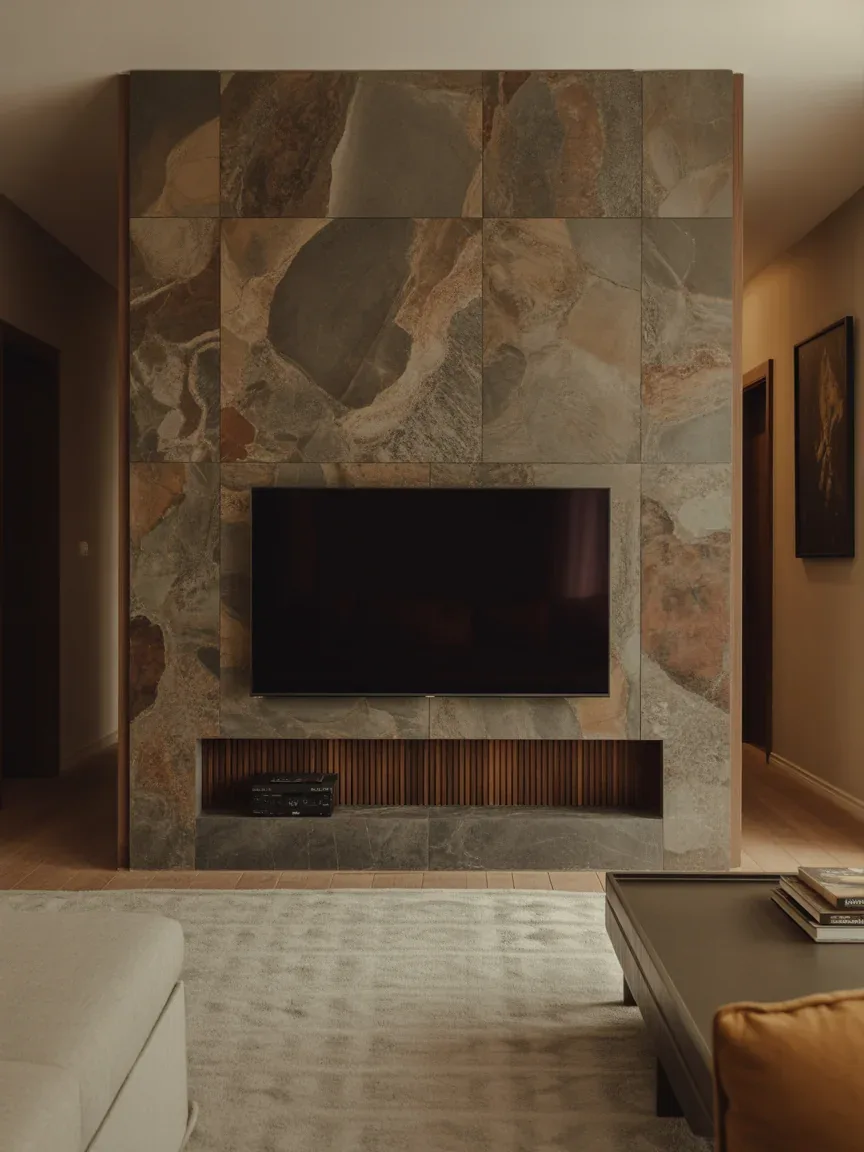 Stone Media Walls: Timeless, Bold, and Naturally Luxurious Stone Media Walls: Timeless, Bold, and Naturally Luxurious