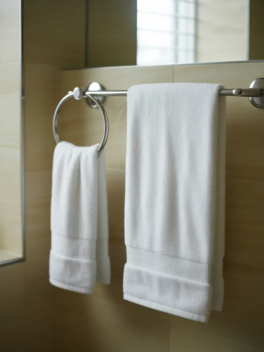 Style Towel Racks the Right Way Style Towel Racks the Right Way