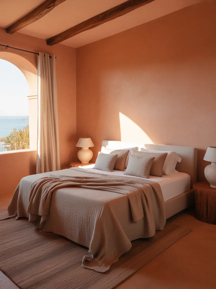 16. Sun-Drenched Mediterranean Coastal Room 16. Sun-Drenched Mediterranean Coastal Room