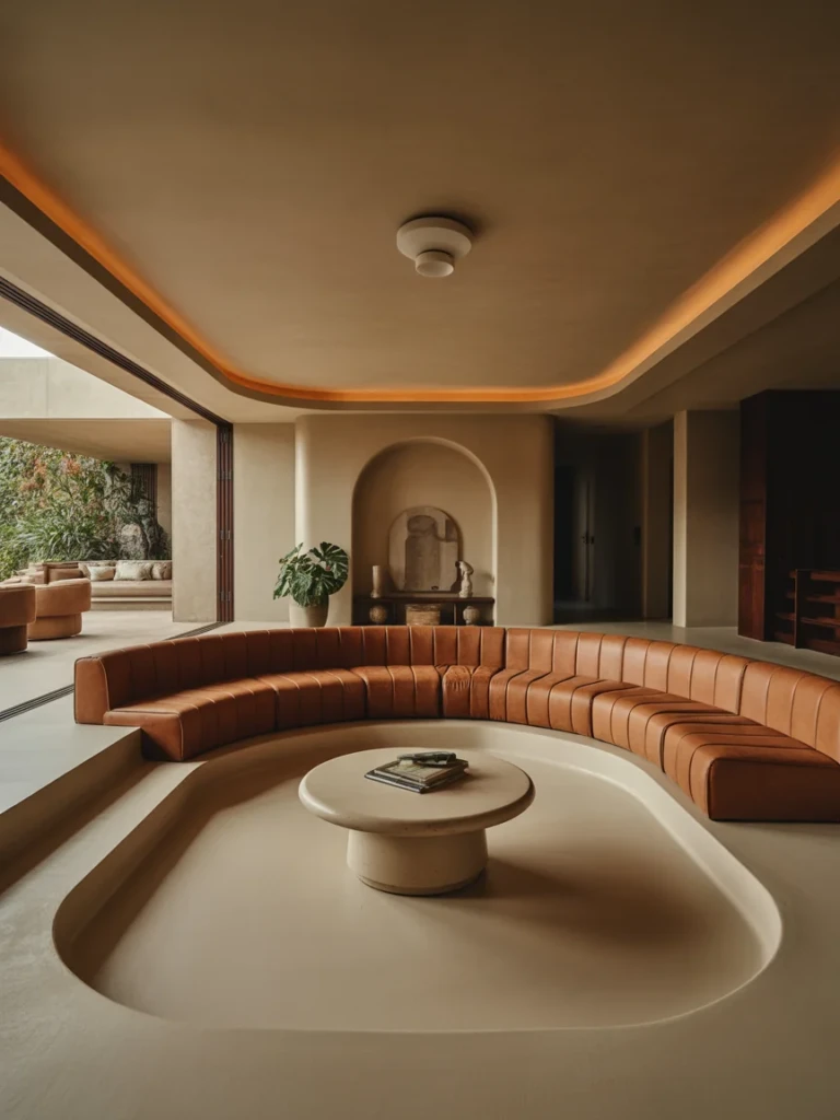 Sunken Living Room Ideas That Feel Retro & Modern at the Same Time