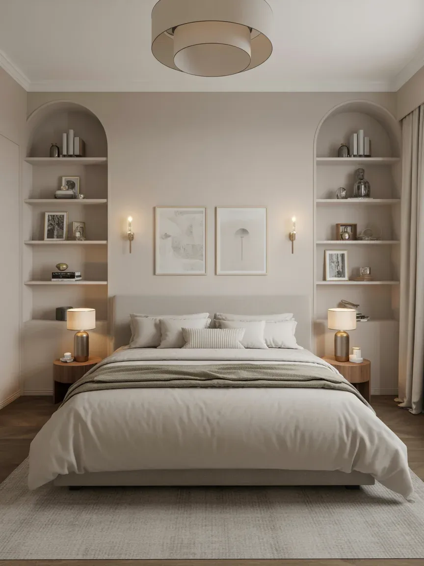 18. Symmetrical Twin Shelf Setup 18. Symmetrical Twin Shelf Setup