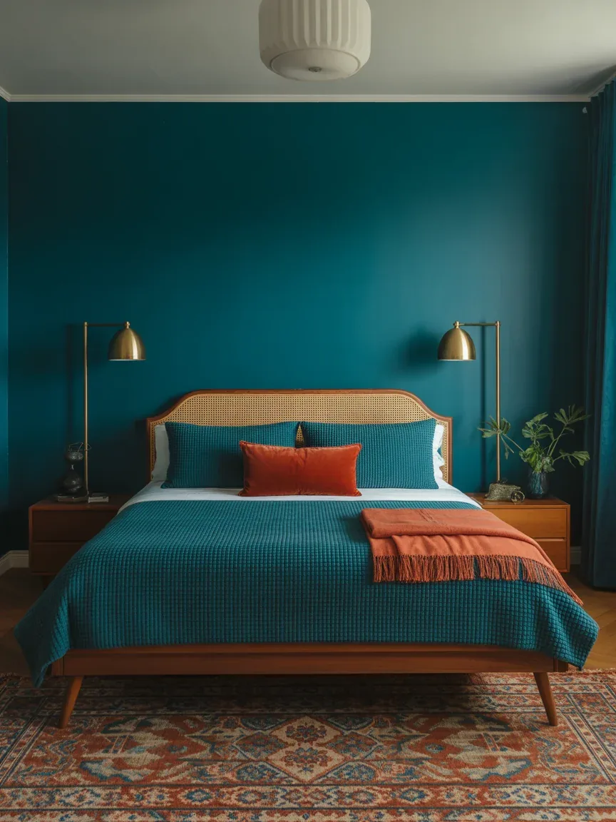 13. Teal and Brass Retro Glam 13. Teal and Brass Retro Glam