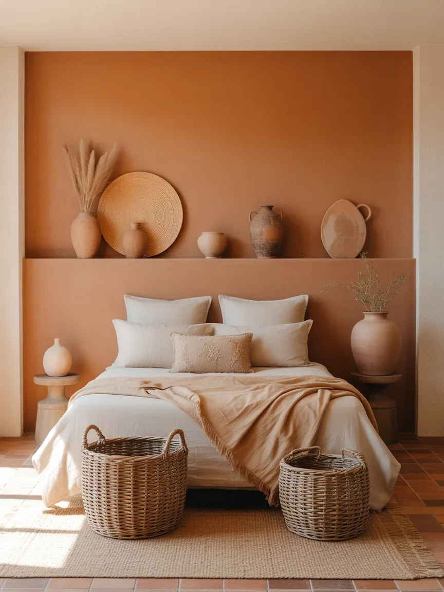 4. Terracotta and Creamy Beige Warmth 4. Terracotta and Creamy Beige Warmth