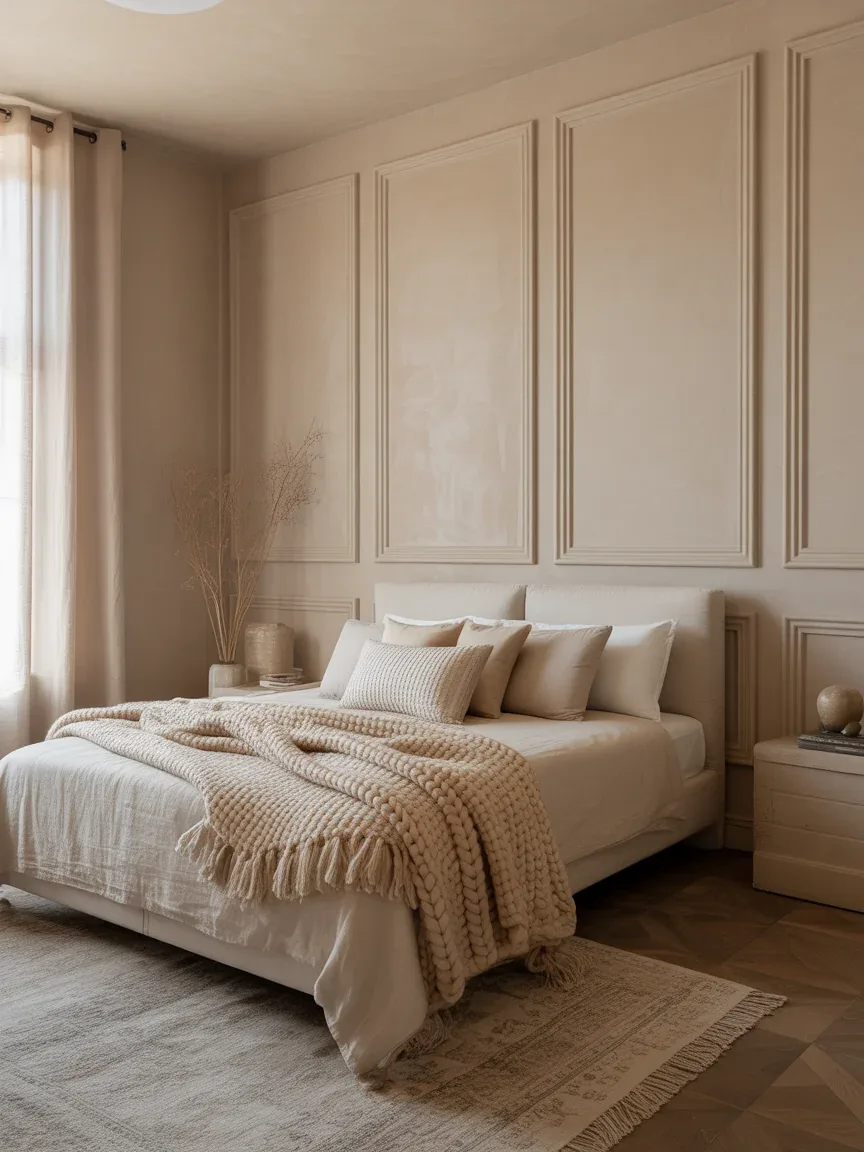 16. Textured Beige Statement Room 16. Textured Beige Statement Room