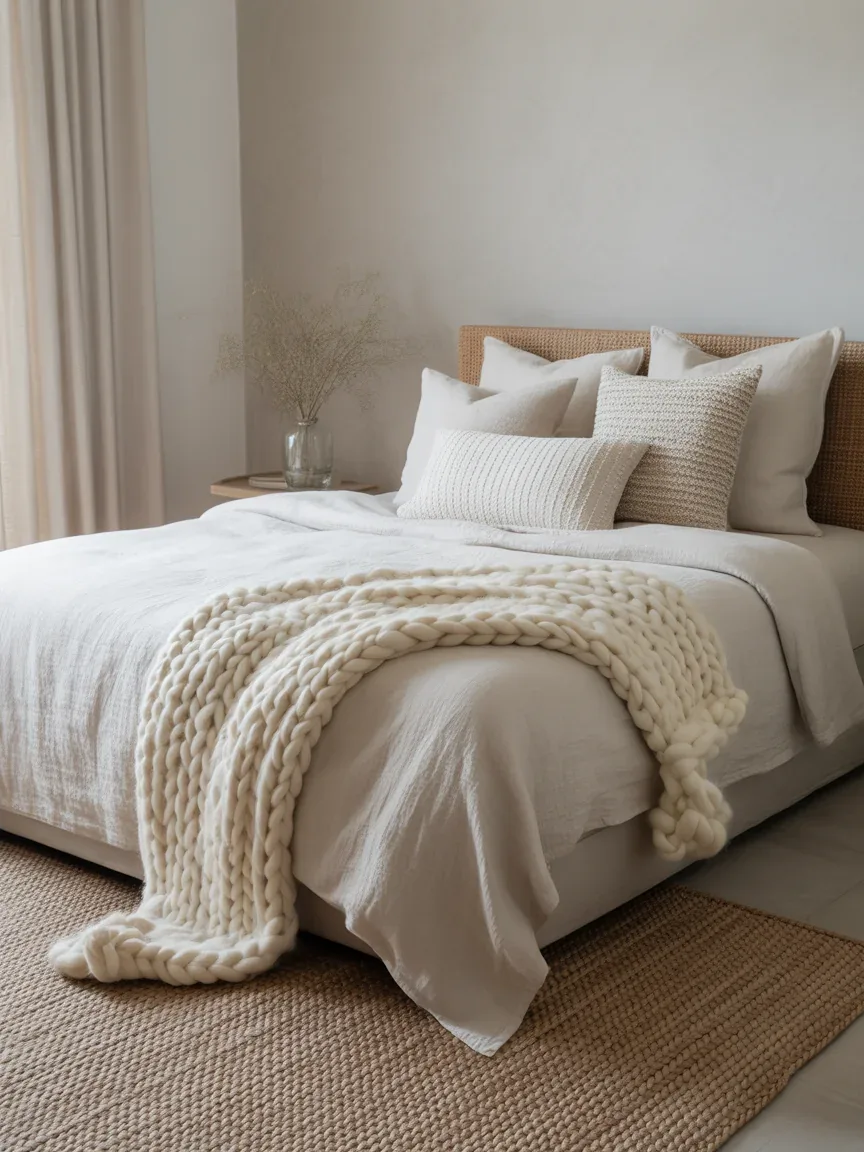 20. Textured Coastal Layers Bedroom 20. Textured Coastal Layers Bedroom