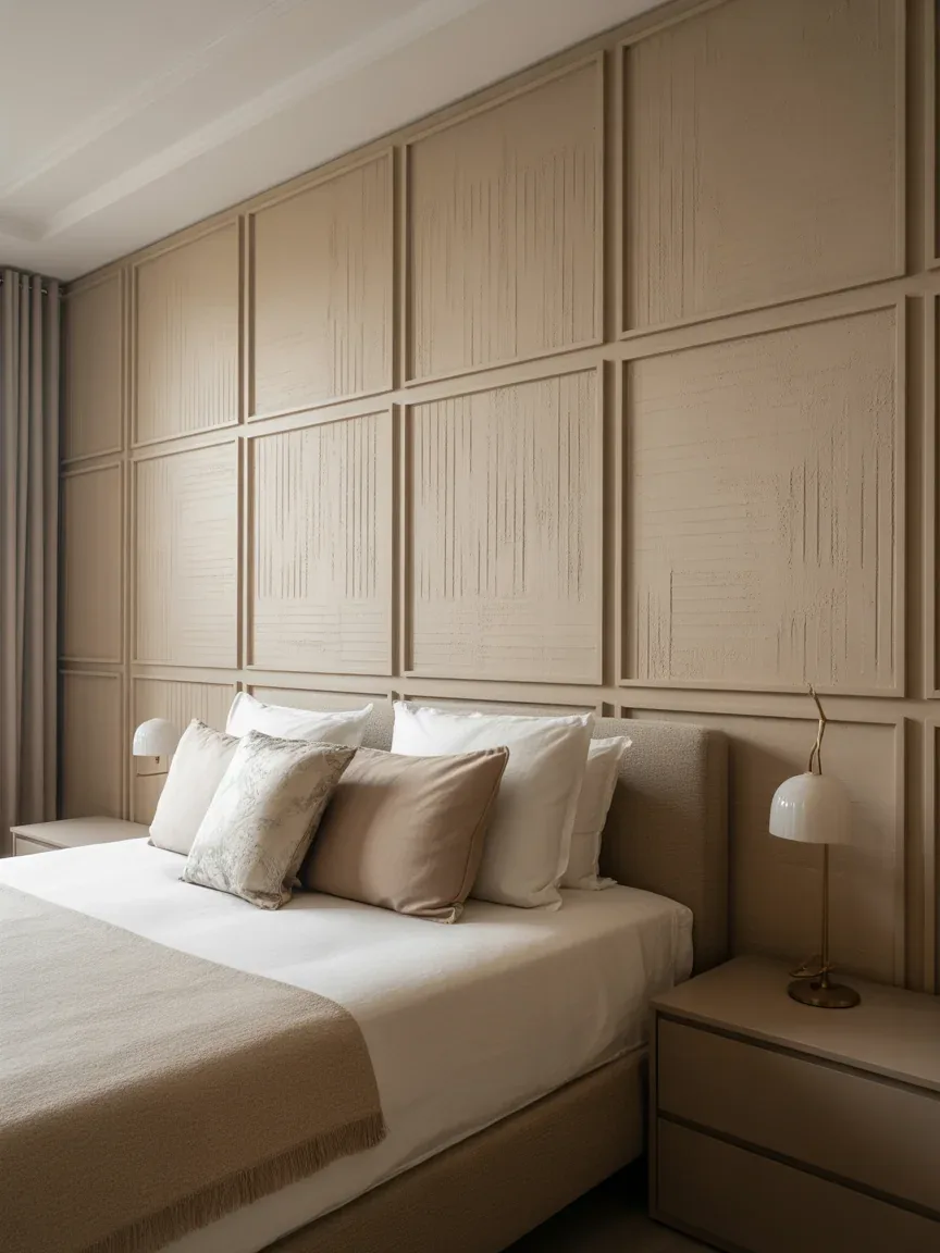 18. Textured Wall Feature Bedroom 18. Textured Wall Feature Bedroom