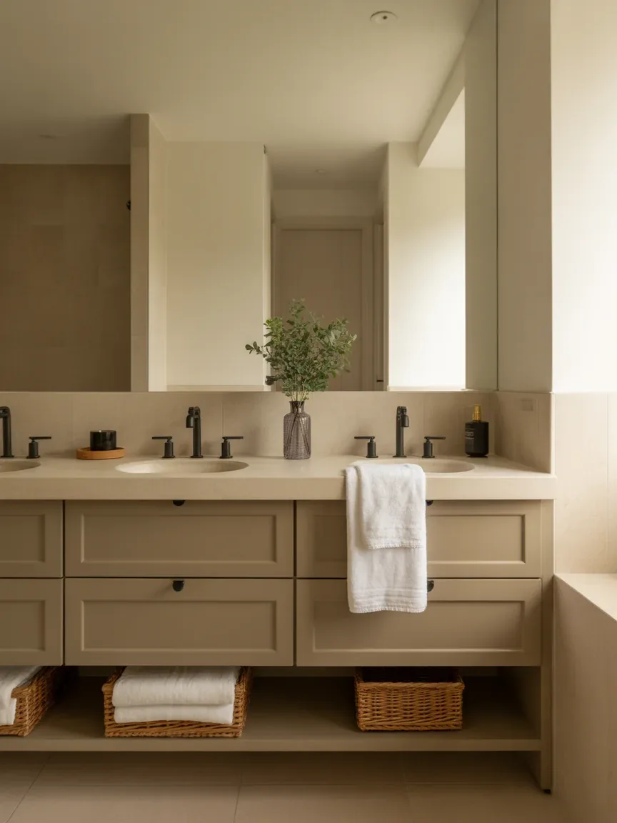 The Best Neutral Bathroom Paints for Quiet Luxury Energy The Best Neutral Bathroom Paints for Quiet Luxury Energy