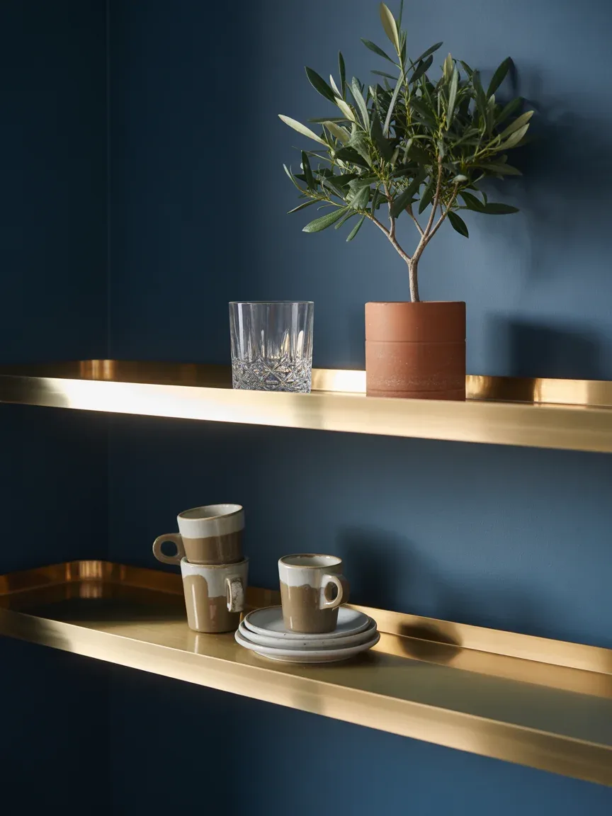 5. The Ultra-Thin Brass Lip Shelf 5. The Ultra-Thin Brass Lip Shelf