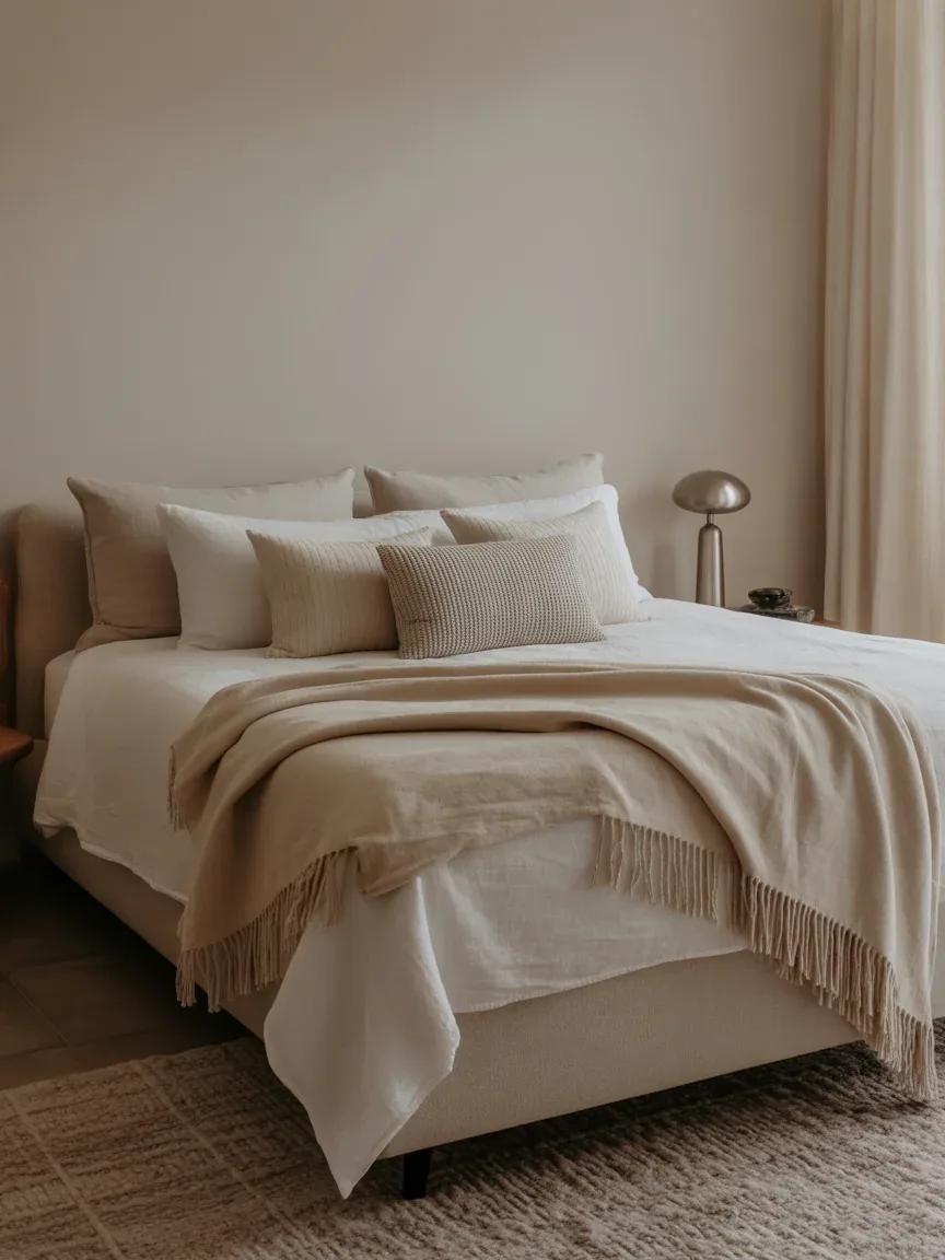 23. Ultra-Cozy Layered Bed Focus Room 23. Ultra-Cozy Layered Bed Focus Room