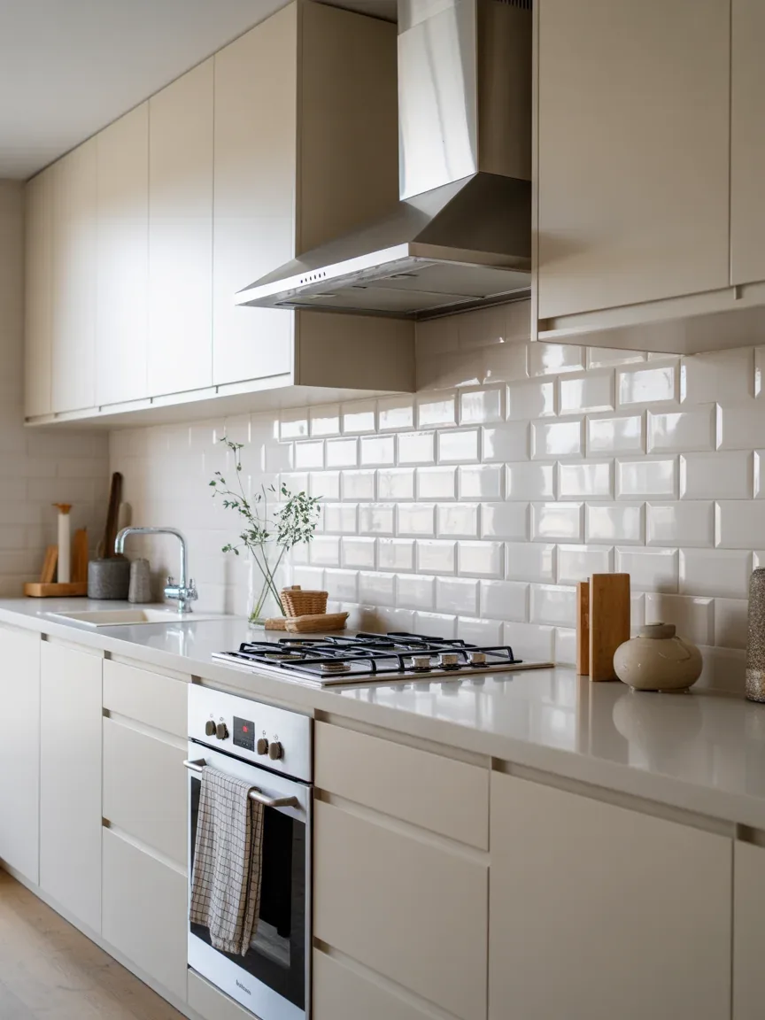 22. Ultra-Gloss White Reflective Modern 22. Ultra-Gloss White Reflective Modern