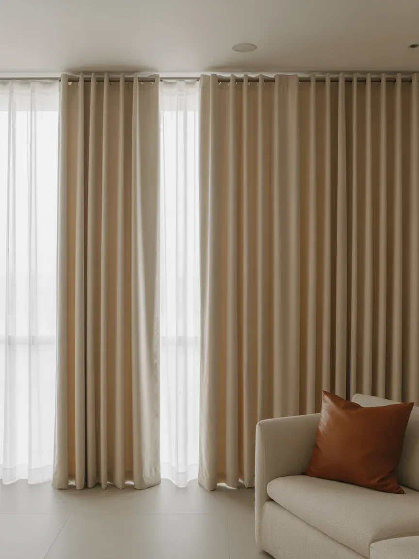 21. Ultra-Modern Motorized Curtains 21. Ultra-Modern Motorized Curtains