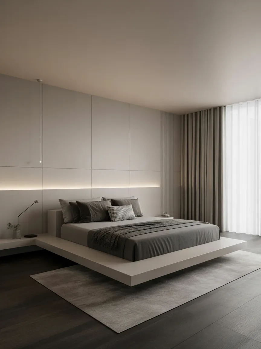 24. Ultra-Modern Sleek Bedroom Design 24. Ultra-Modern Sleek Bedroom Design