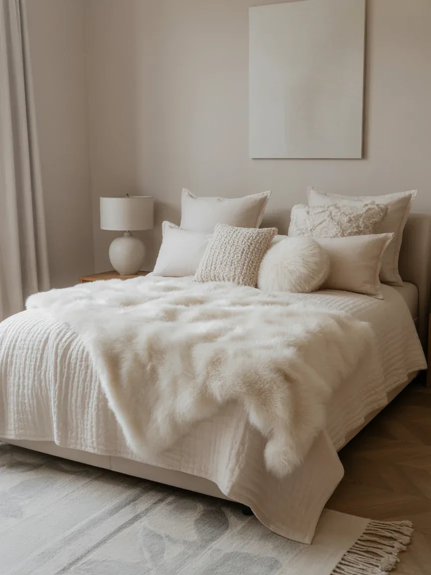 26. Ultra-Soft Cloud Bedroom With Plush Layers 26. Ultra-Soft Cloud Bedroom With Plush Layers