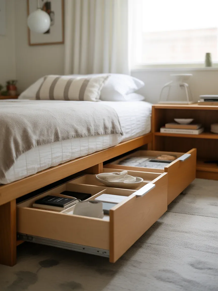 20. Under-Bed Storage Maximizer 20. Under-Bed Storage Maximizer